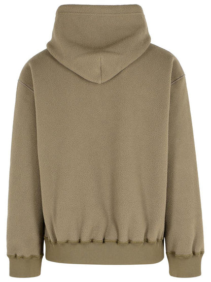 MM6 Maison Margiela Taupe Polyester Sweatshirt