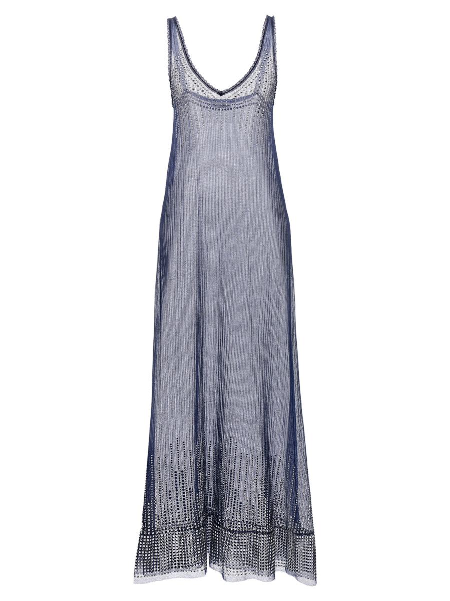 Rabanne Studded Mesh Dress