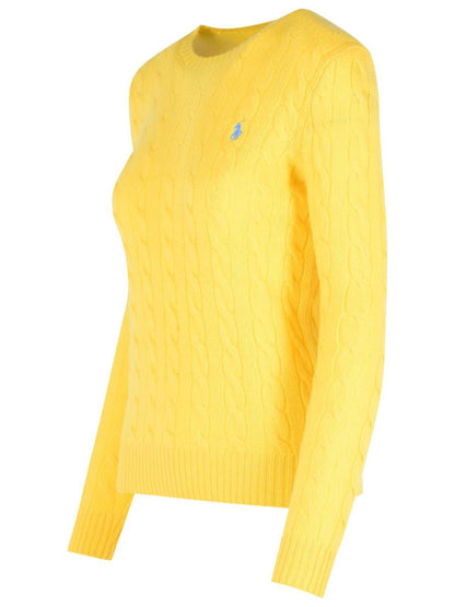 Polo Ralph Lauren Yellow Cashmere Blend Sweater