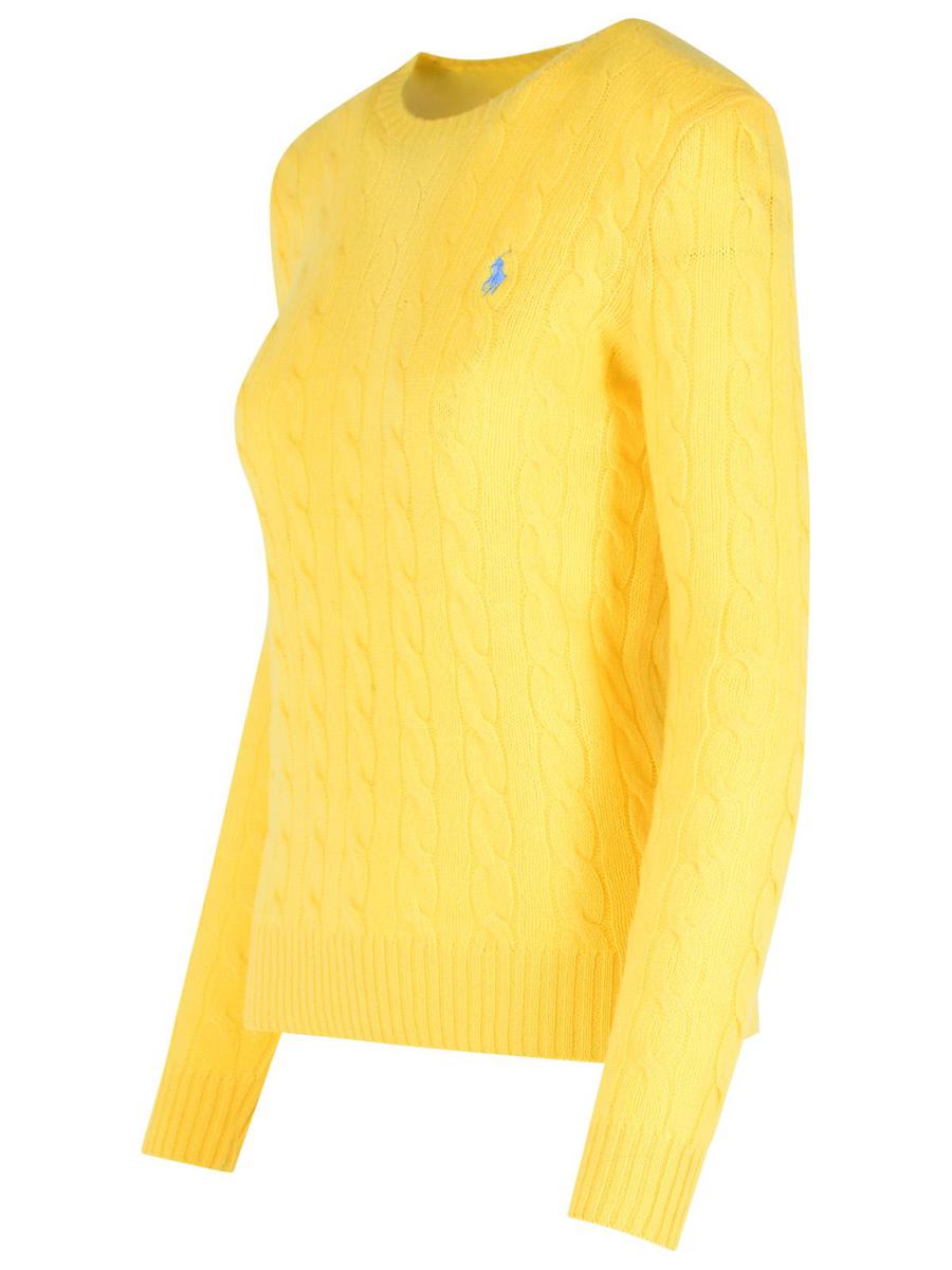 Polo Ralph Lauren Yellow Cashmere Blend Sweater