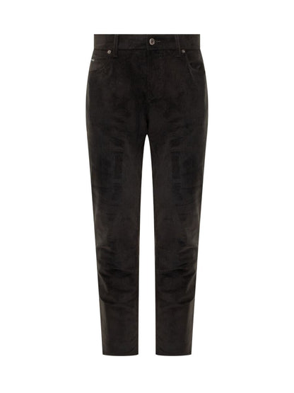 Dolce & Gabbana Dolce & Gabbana Men'S Velvet Pants