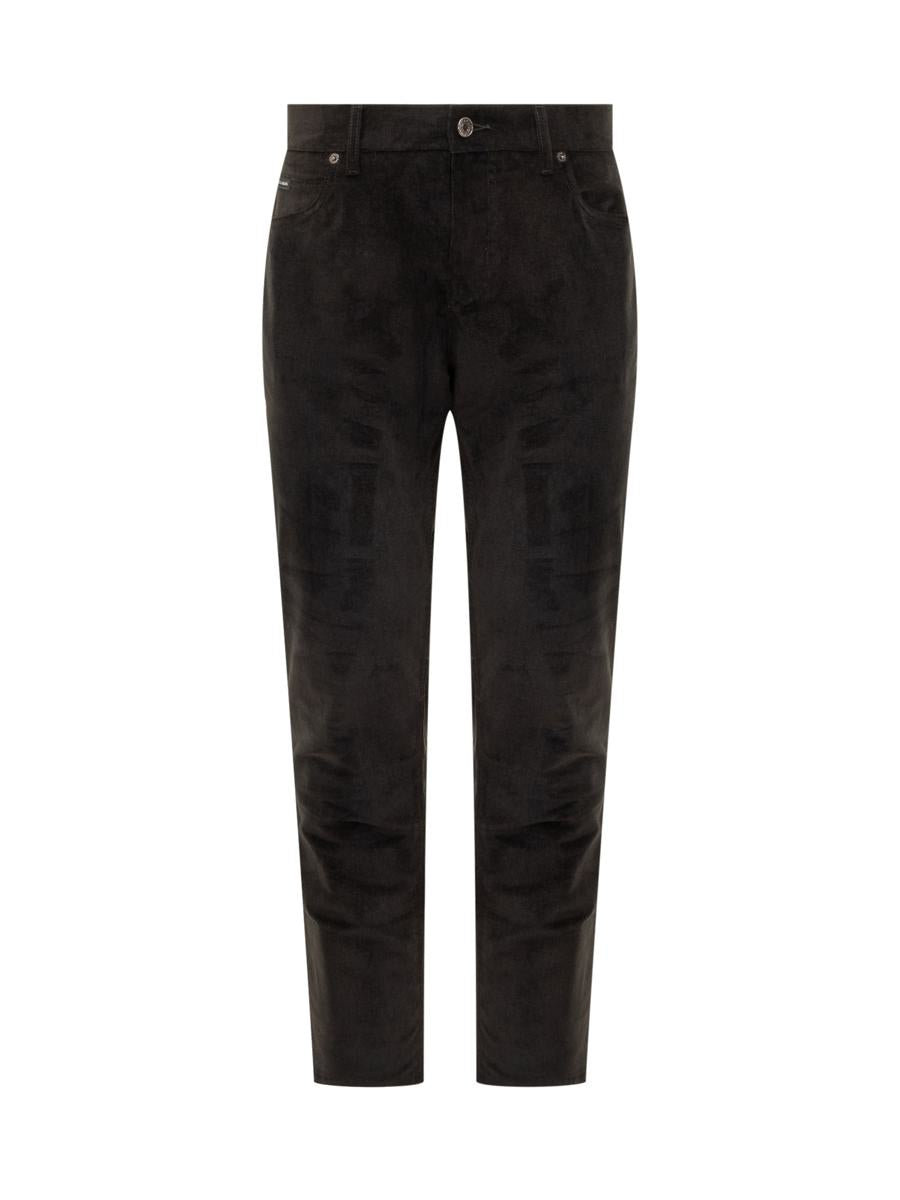 Dolce & Gabbana Dolce & Gabbana Men'S Velvet Pants