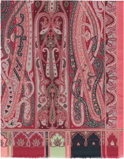 Etro Wool And Silk Scarf