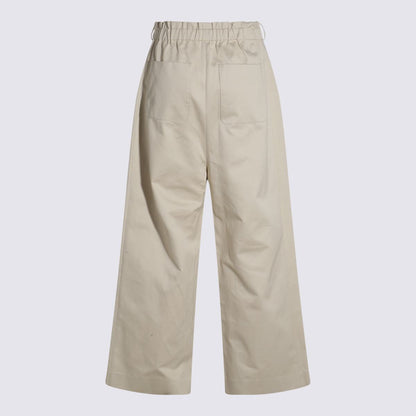 Add Beige Cotton Pants