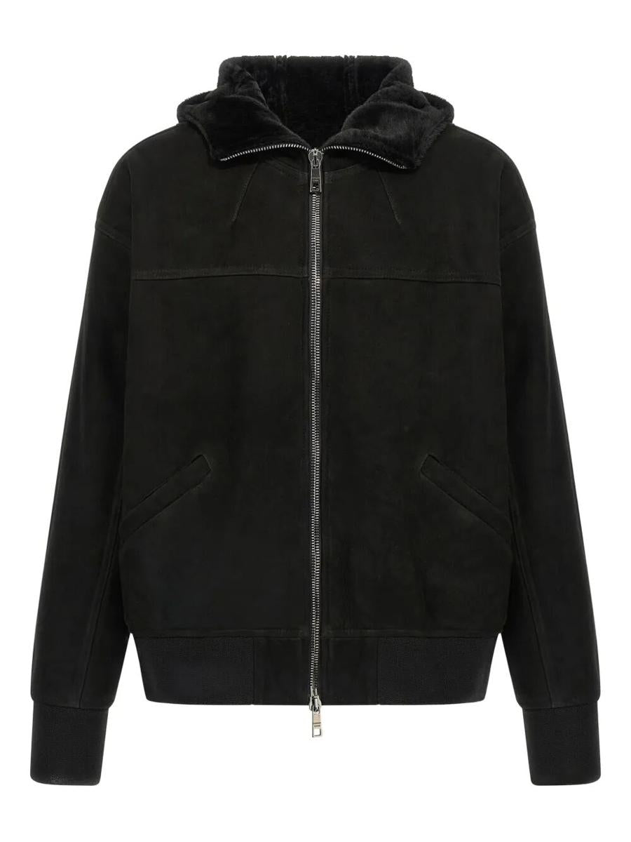 Giorgio Brato Mutton Velour Oversized Hooded Sweatshirt Clothing