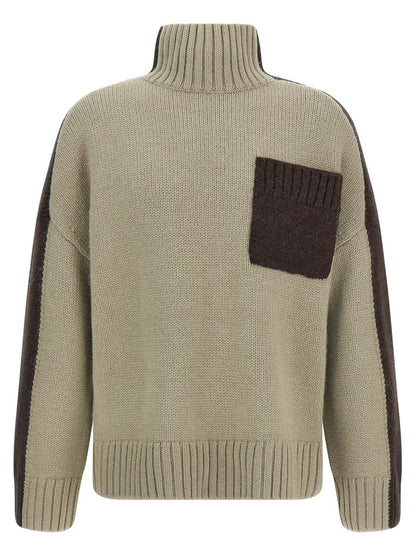 JW Anderson 'Two Tone Patch Pocket' Sweater