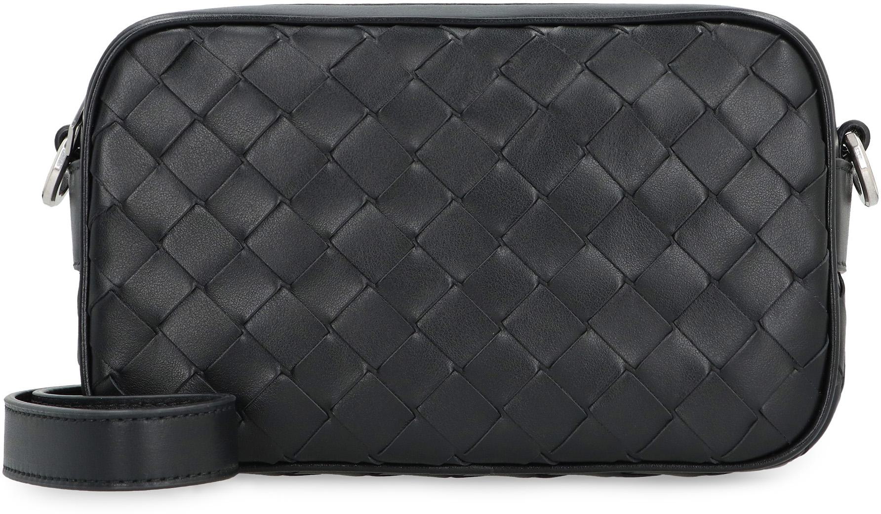 Bottega Veneta Leather Mini Camera Bag
