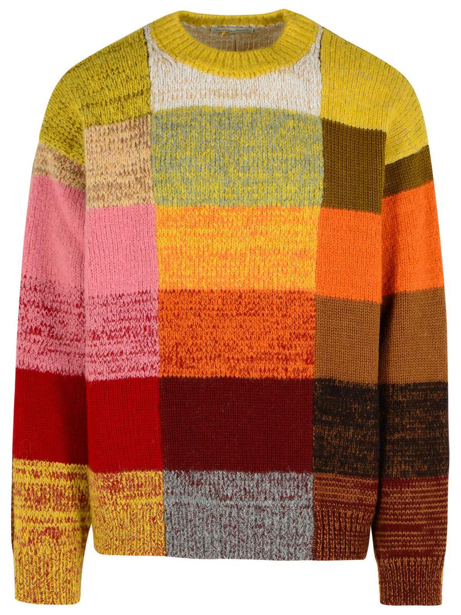 Dries Van Noten Multi Wool Blend Sweater