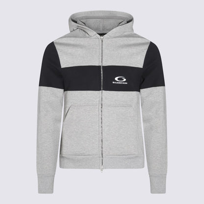 Balenciaga Grey Cotton Sweatshirt