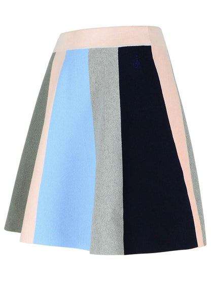 JW Anderson Pink Cotton Miniskirt