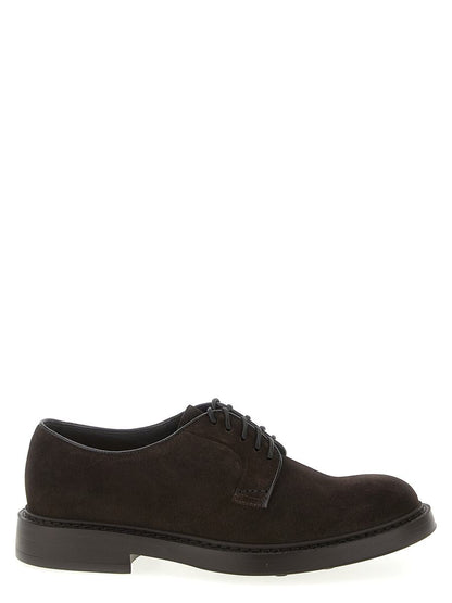 Doucal's Suede Lace Up