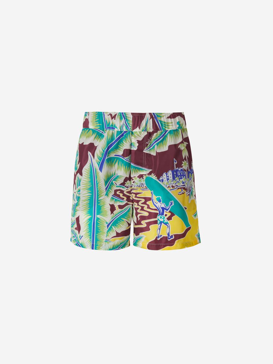 Valentino Garavani Floral Motif Swim Shorts