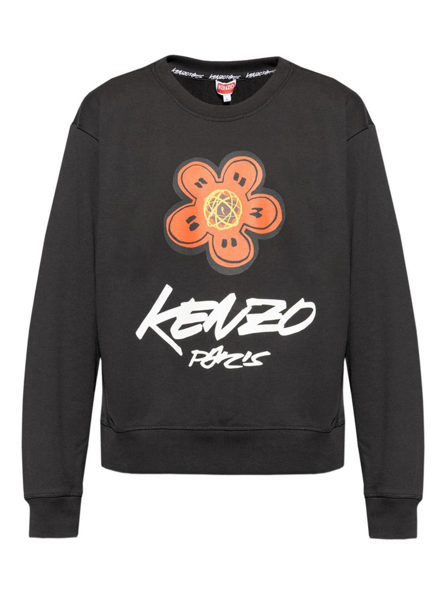Kenzo Futura Logo Cotton Sweatshirt