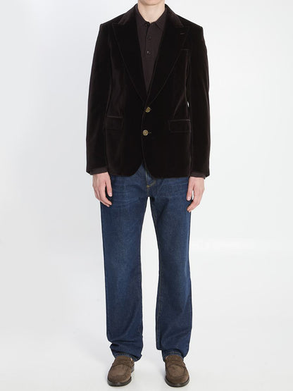 Single-Breasted Sicilia Light Jacket In Cotton