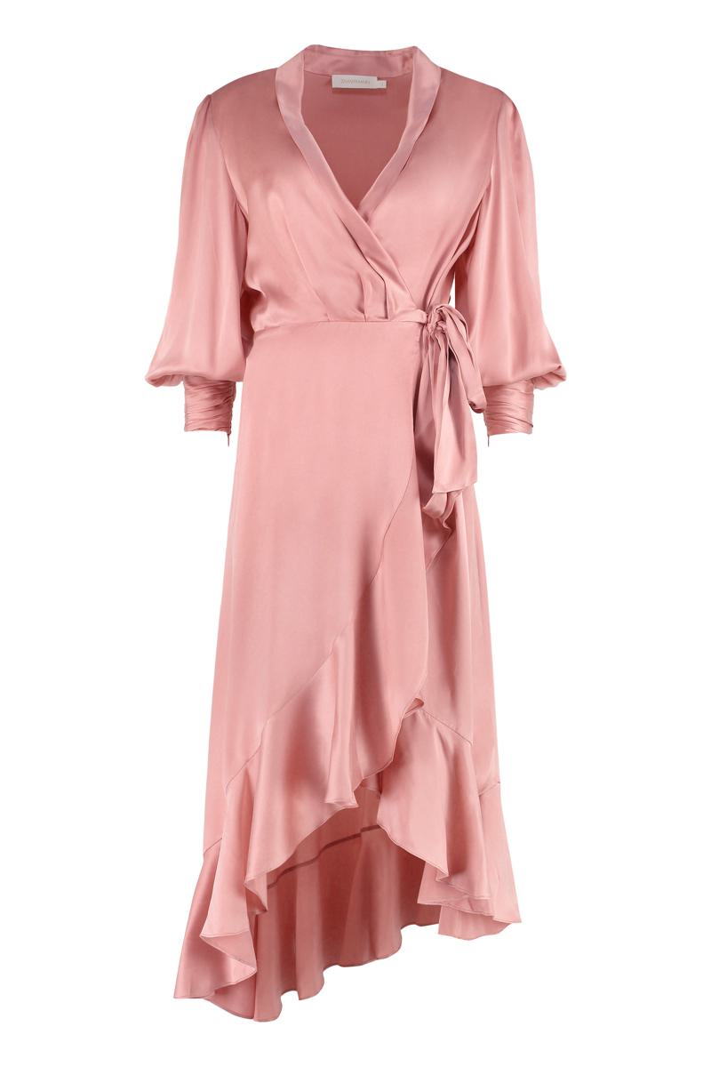 Zimmermann Silk Wrap-Dress