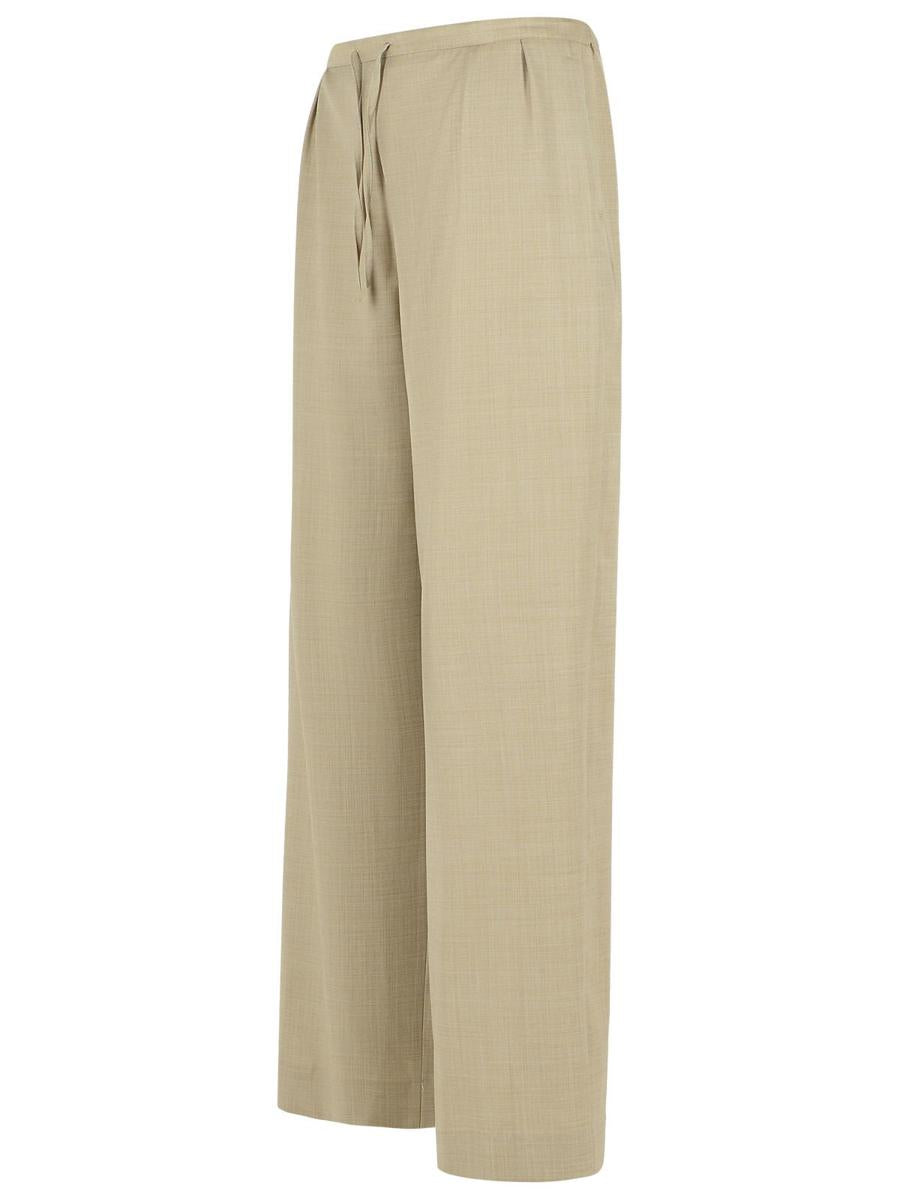Loulou Studio 'Cove' Beige Virgin Wool Pants