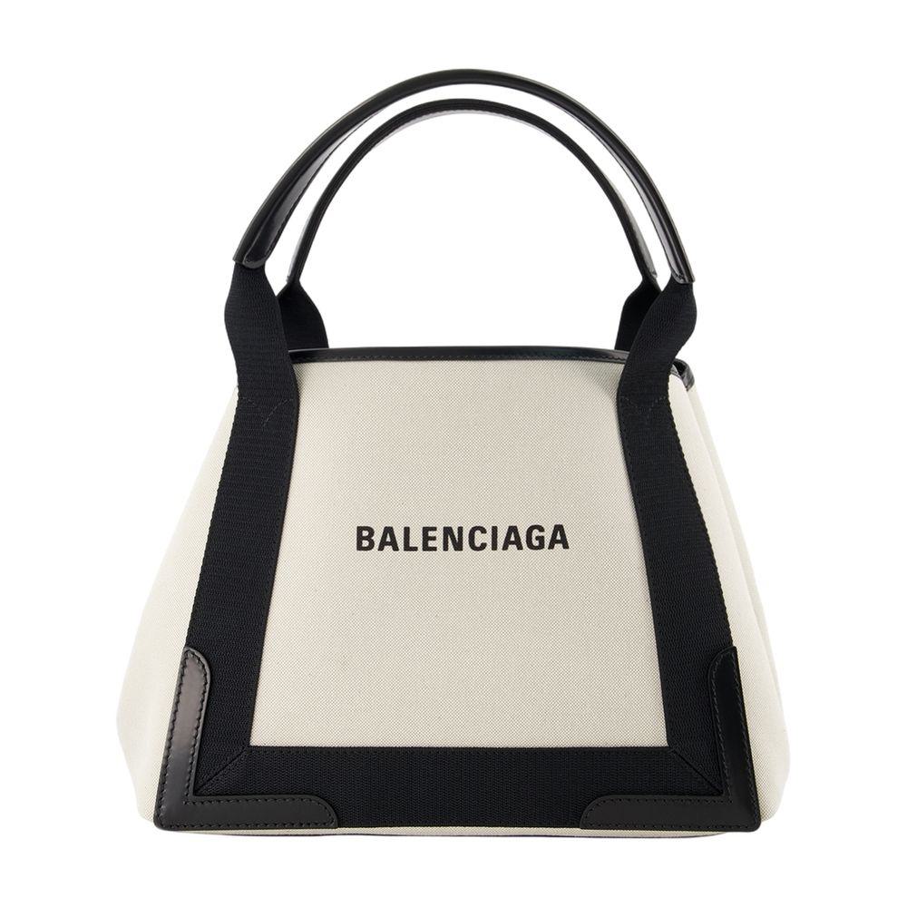 Balenciaga Navy Cabas S Bag