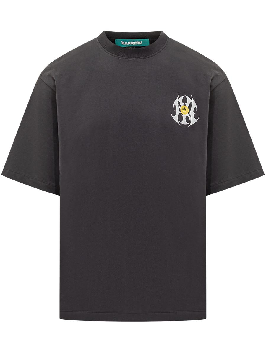 Barrow Barrow Tribal Print Black T-Shirt