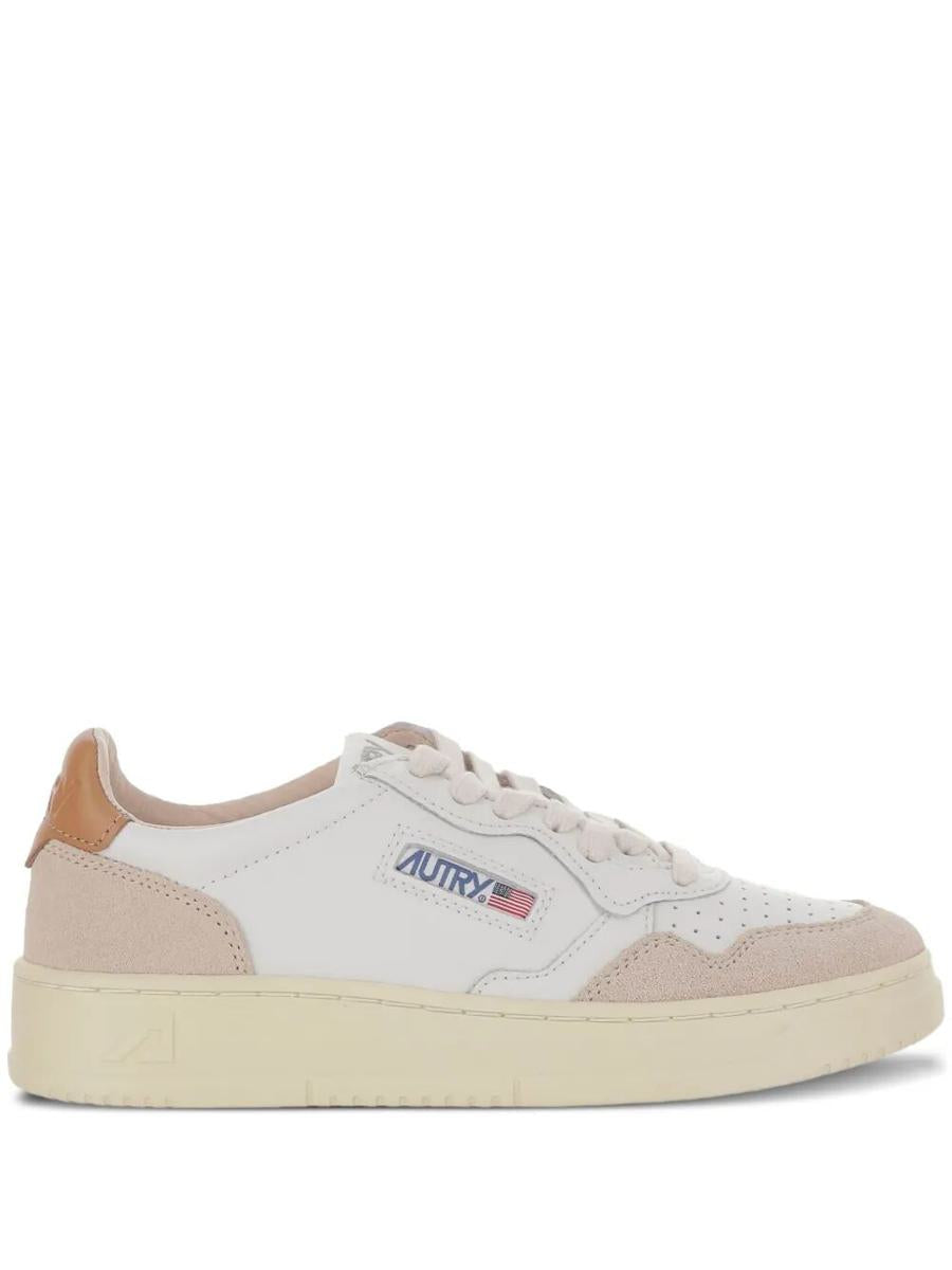 Autry "Medalist Low" Suede Sneakers Shoes