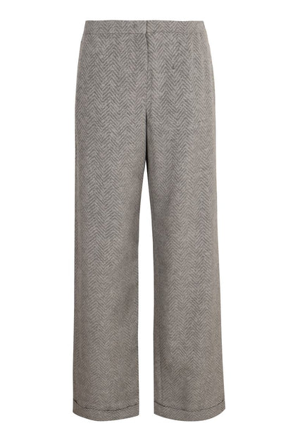 Emporio Armani Straight-Leg Trousers