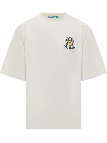 Barrow White Tribal Print Barrow T-Shirt