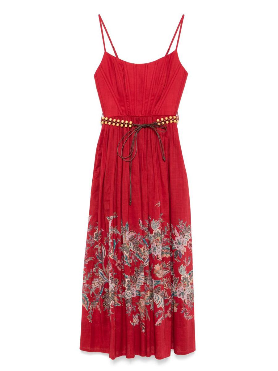 Zimmermann Rhiannon Printed Midi Dress