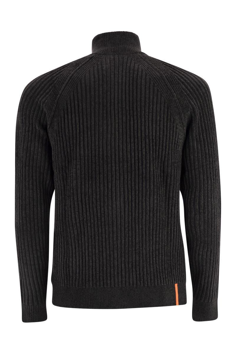 RRD Velvet Rave Full Zip Knit - Zip-Up Cardigan