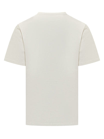 Jil Sander White T-Shirt With Minimal Jil Sander Logo