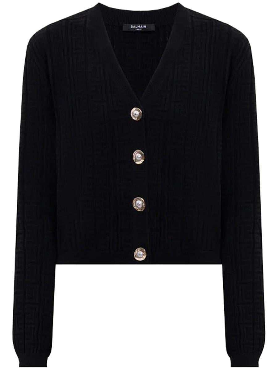 Balmain Classic Short Cardigan Clothing