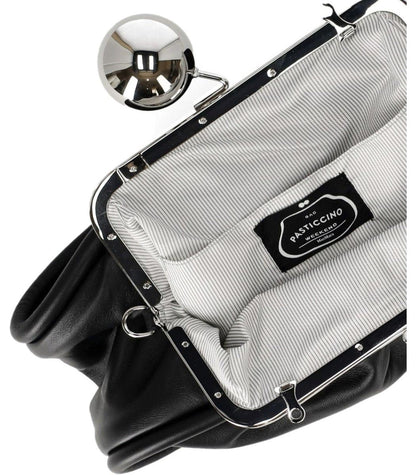 Weekend Max Mara Pasticcino Milvanew Medium Black Clutch