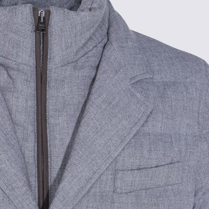 Herno Grey Down Jacket