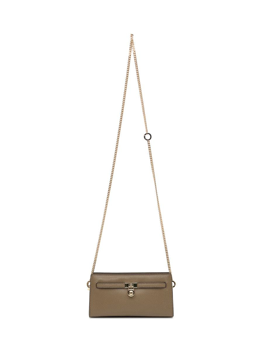 Michael Kors Michael Kors Taupe Leather Wallet