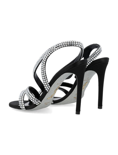 René Caovilla Crystal Sandal