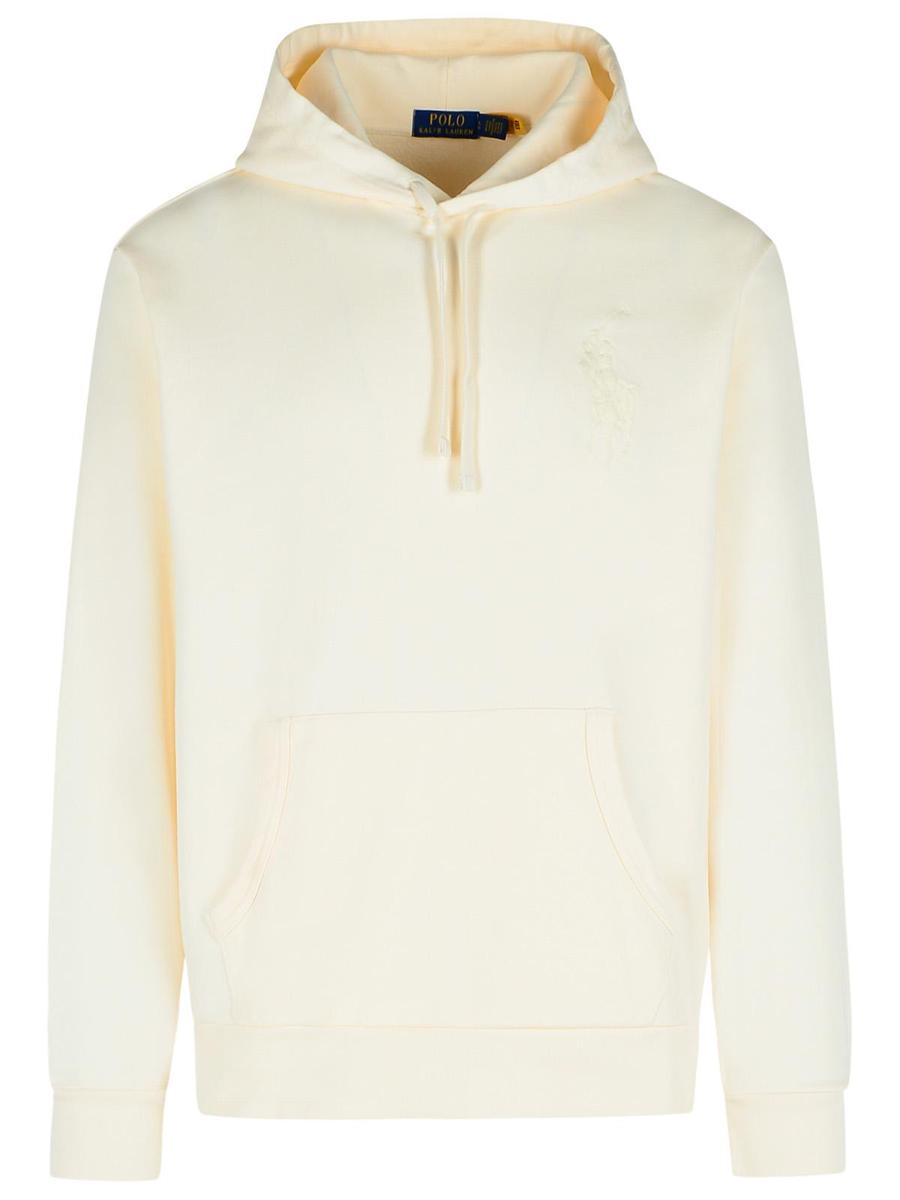Polo Ralph Lauren Cream Cotton Sweatshirt