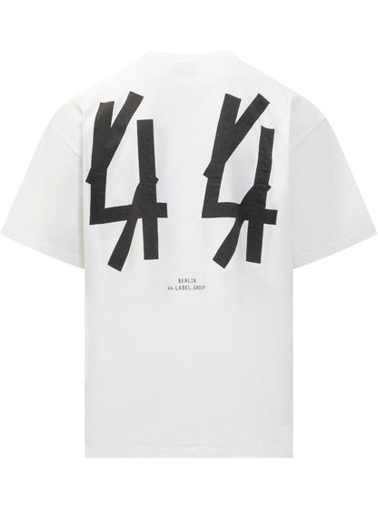 M44 Label Group White Oversized T-Shirt 44 Label Group