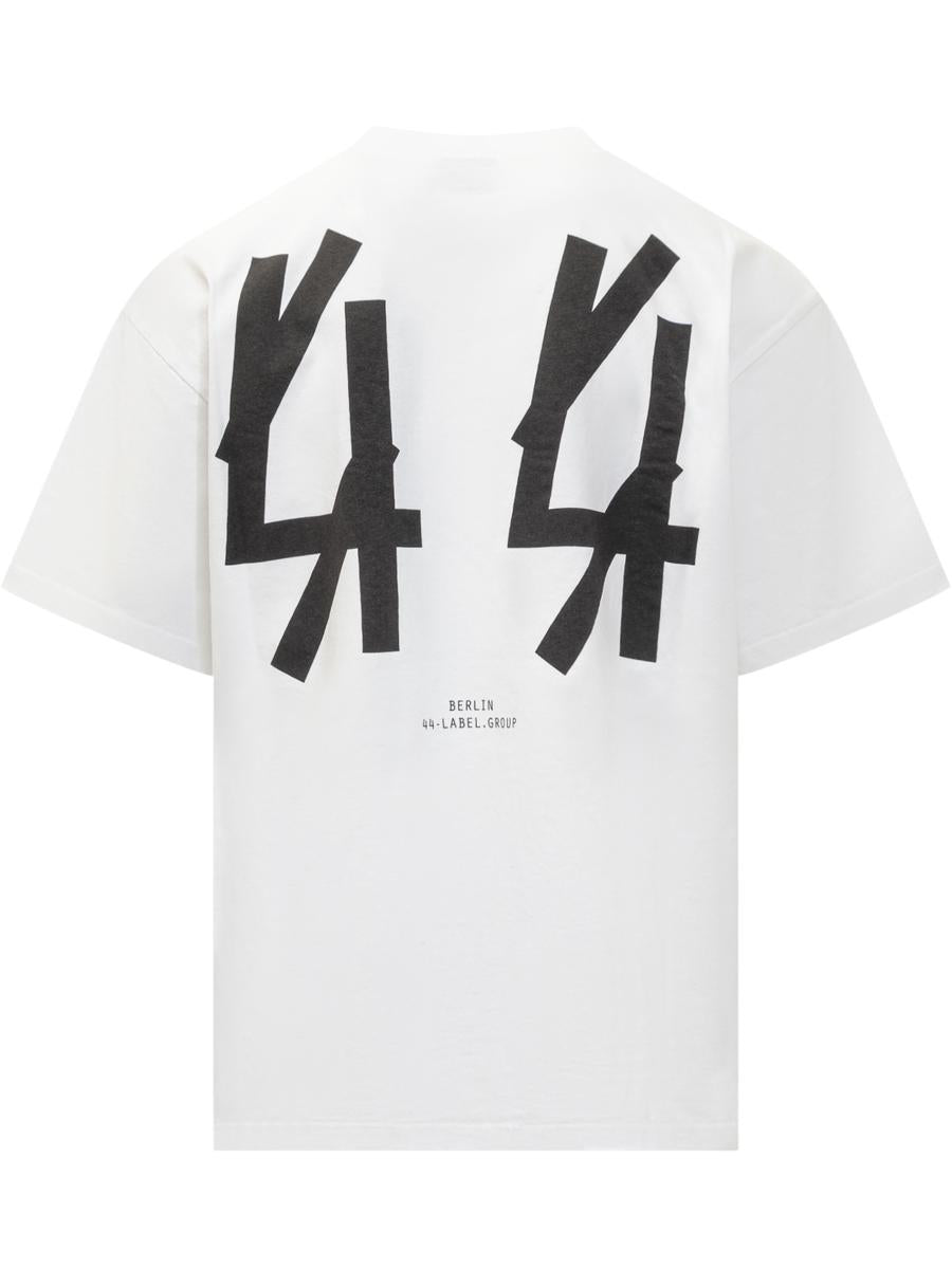 M44 Label Group White Oversized T-Shirt 44 Label Group
