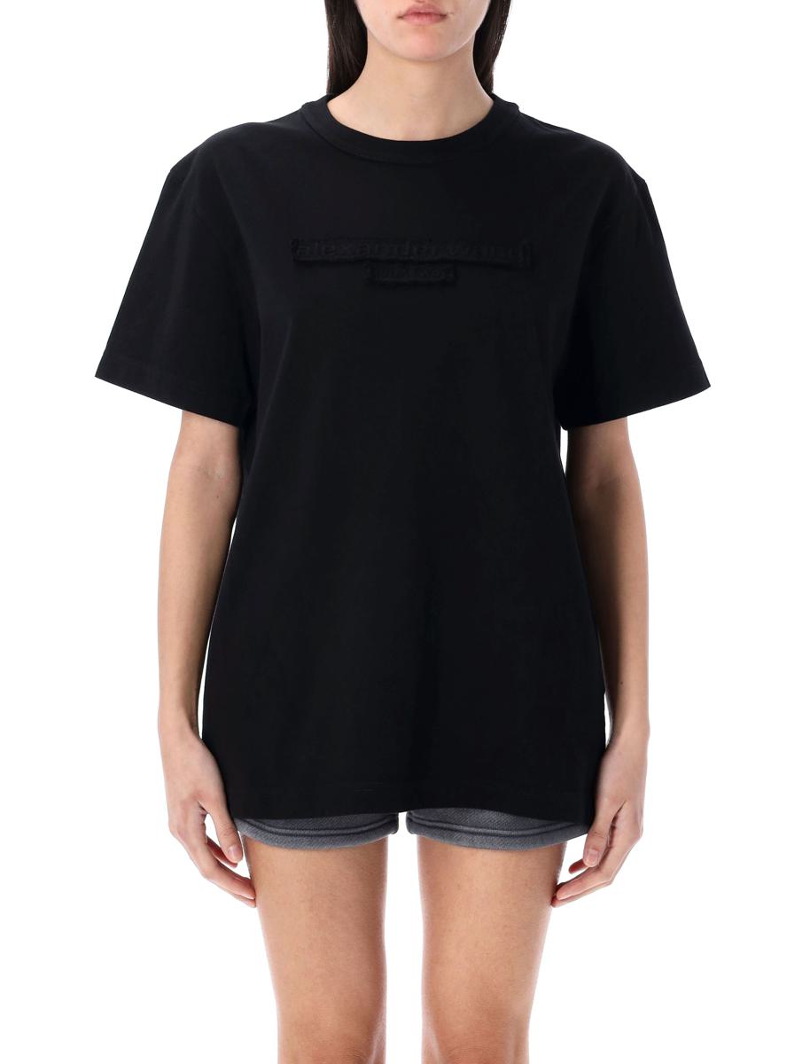 Alexander Wang Distressed Logo T-Shirt