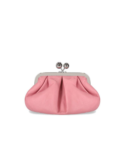 Weekend Max Mara Pasticcino Prati Small Pink Clutch