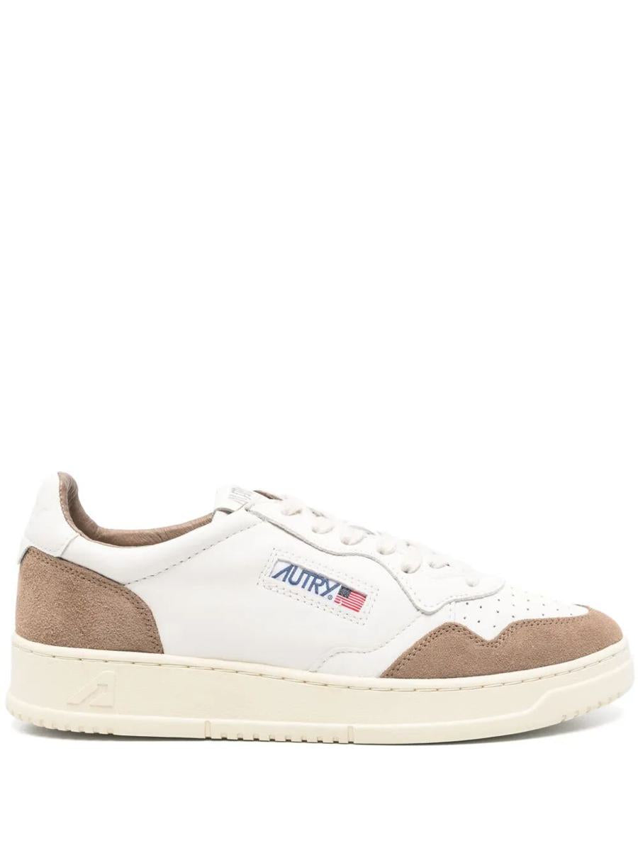 Autry "Medalist Low" Suede Sneakers Shoes