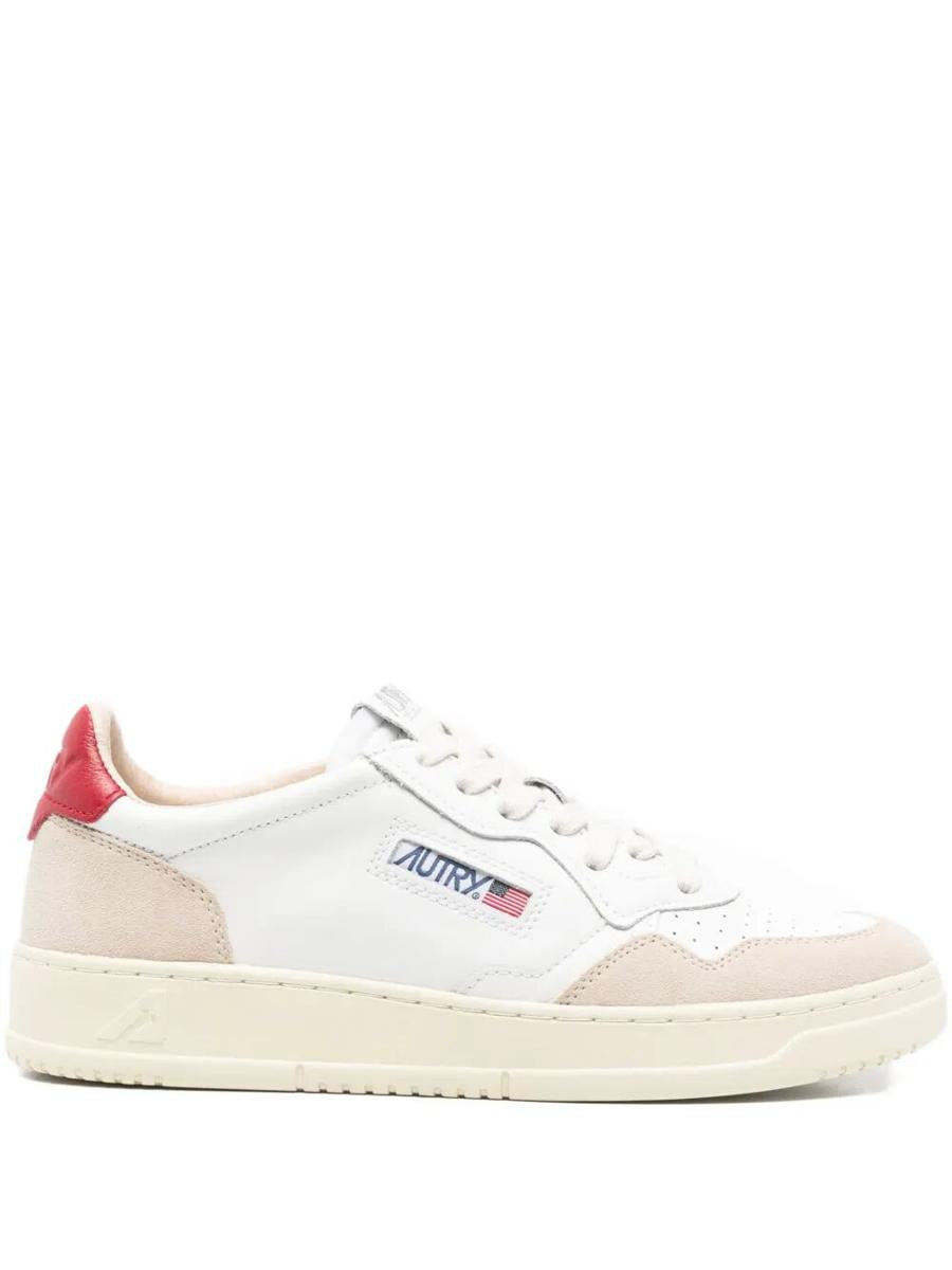 Autry "Medalist Low" Suede Sneakers Shoes
